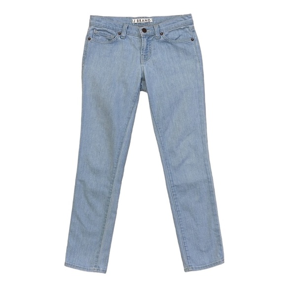 J Brand Jeans Capri Hummingbird Light Blue Denim Size 25 - Picture 1 of 13